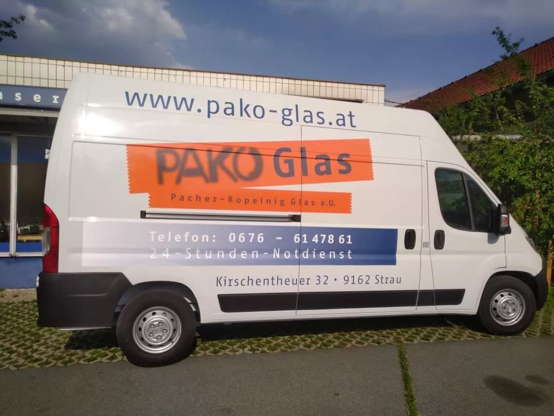 Folierung für Pako Glas